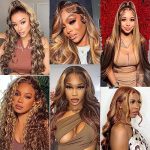 24-Inch Honey Blonde Lace Front Wig – HD Transparent 4/27 Ombre Highlights for Stunning Style