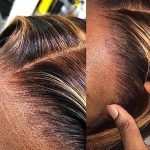 24-Inch Honey Blonde Lace Front Wig – HD Transparent 4/27 Ombre Highlights for Stunning Style