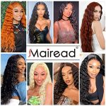 28-Inch Synthetic Curly Wig - Middle Part Long Deep Wave Wig in Curly Black, 4" Fake Scalp, Natural Crimps, Perfect for Daily and Party Use - Wig 350#