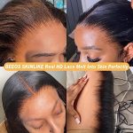 BEEOS 5x5 SKINLIKE Real HD Lace Closure Wig - Unveiling Effortless Elegance with 180% Density Body Wave, 20 Inch Marvel