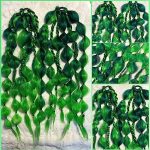 Radiant Green Ombre Pre-Stretched Braiding Hair - 3 Packs for Effortless Summer Styles