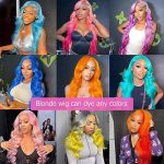 HOTLOVE 613 Blonde Body Wave Lace Front Wig - Wear and Go Precut Wig for Quick Elegance
