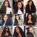 Adonkas 13x4 HD Transparent Deep Wave Lace Front Wigs - Unleash the Natural Beauty of 180% Density Wet and Wavy Human Hair