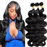 Elevate Your Look with Kspwond 12A Brazilian Virgin Hair Bundles: Luxurious Natural Color Body Wave for Versatile Styling