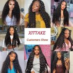 Marvel in Simplicity with Xittake's Wear and Go Deep Wave Lace Front Wig - Your Effortless Beauty Upgrade!