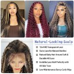 Turn Heads with the 18 Inch Highlight Ombre Curly Lace Front Wig - Unleash Your Bold Style with #1b/27 Black and Blonde Colored
