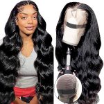 Sibaile 22 Inch Body Wave HD Lace Frontal Wigs: Effortless Elegance for Black Women - Pre Plucked, Glueless, and Beginner-Friendly Human Hair Lace Front Wigs