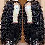 Deep Wave Lace Front Wigs - Experience Natural Beauty with 100% Unprocessed Brazilian Virgin Human Hair