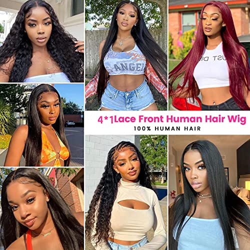 NewCraft 13x4 Straight Lace Front Wig: 24 Inch Synthetic Beauty with HD Lace, Natural Hairline, and Heat Resistance