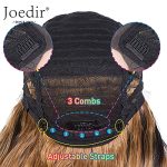 Joedir 30" Ombre Honey Color Lace Front Wig: Undetectable Beauty, Realistic Baby Hair, and Effortless Elegance
