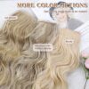 XIXIBI Clip-in Hair Extensions – Luxurious Ash Blonde Locks in Minutes