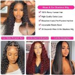 Glueless Deep Wave Lace Front Wigs with Pre-Plucked Precision
