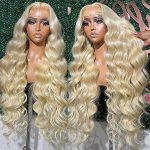 SUPSYOUSF 16 Inch Glueless Body Wave Lace Front Wig - Effortless Style Ready in Seconds with Precut HD Lace Closure