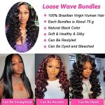 Loose Wave Bundles and 13x4 Lace Frontal