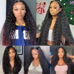 24-Inch Water Wave Lace Front Wigs – HD Transparent Lace for a Natural Look