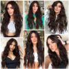 HAIRCUBE Long Dark Brown Wavy Wig - Natural Beauty Enhanced with Lace Front Technology for Comfortable and Stylish Daily Wear