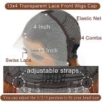Bob Wig Human Hair 13x4 HD Lace Front Wigs Glueless Human Hair for Women 1B/Dark Ginger Short Bob Human Hair Wigs Pre Plucked Glueless Wigs Straight Bob Lace Front Wigs (16 Inch, 160% Density)
