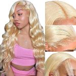 Radiant Blonde Beauty: ANNELBEL 613 Body Wave Lace Front Wig – HD Transparent Lace, Effortless Elegance (24 Inch)