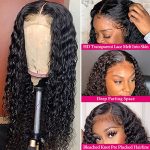 Deep Wave Lace Front Wigs - Experience Natural Beauty with 100% Unprocessed Brazilian Virgin Human Hair