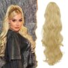 20'' Long Wavy Claw Clip Ponytail Extension - Synthetic Hair for Daily, Party, and Halloween