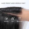 Emistar 16 Inch Short Wavy Lace Front Wig - Natural Look and Soft Synthetic Hair for Confident Daily Wear