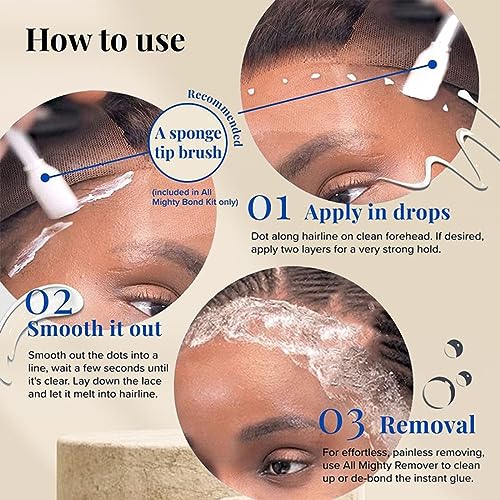 Super Hold Wig Glue - Waterproof, Odorless, and Humidity Resistant for Hassle-Free Lace Wig Bonding