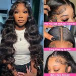 30-Inch Body Wave Lace Front Wigs - 180% Density, HD Swiss Lace, and Pre-Plucked for Effortless Elegance