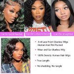 Usexy 12-Inch Wear and Go Glueless Body Wave Wig - Quick, Convenient, and Ready for Daily Glam