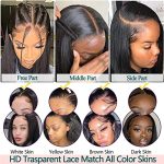 28 Inch 13x6 Full Lace Front Human Hair Wig - 12A Grade Brazilian Virgin Hair for Black Women