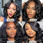 Usexy 12-Inch Wear and Go Glueless Body Wave Wig - Quick, Convenient, and Ready for Daily Glam