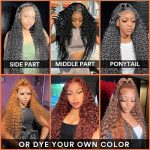 26-Inch Deep Wave Lace Front Wig - Natural Black Beauty Unleashed
