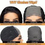 Usexy 12-Inch Wear and Go Glueless Body Wave Wig - Quick, Convenient, and Ready for Daily Glam