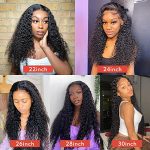 180% Density Water Wave Lace Front Wigs - Brazilian Virgin Hair for a Natural Look
