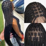 Elevate Your Look: 36" Kraler Micro Box Braids Wig