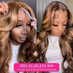 Effortless Elegance: 5x5 HD Lace Closure Body Wave Wig - No Glue, No Fuss, Just Instant Glamour