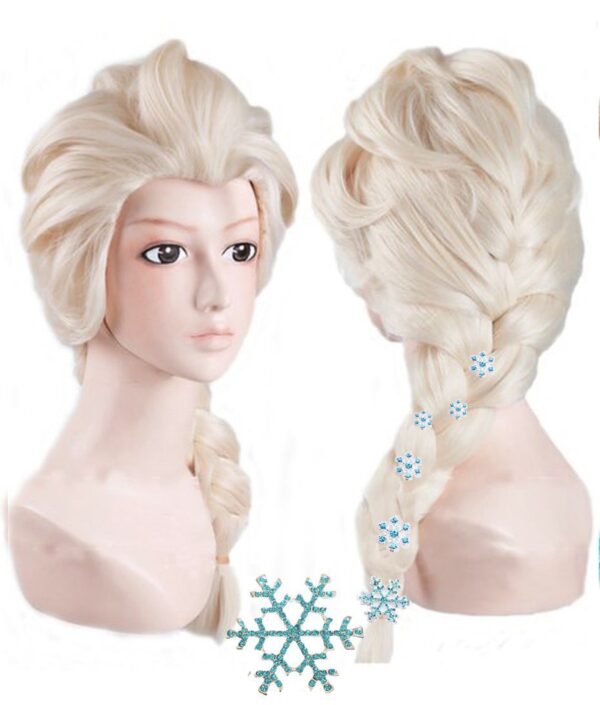 Royalty with the Princess Blonde Cosplay Wig - Perfect for Halloween