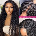 4x4 HD Transparent Lace Closure Wig - Natural Hairline, Glueless, and Versatile Styling at 18 Inches
