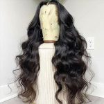 Sipreae 22-Inch Lace Front 200% Density Body Wave Synthetic Wig - Achieve Time-Saving Elegance