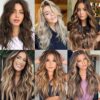 Chestnut Brown 20-Inch Wavy Clip-In Hair Extensions - 4PCS Thick Hairpieces