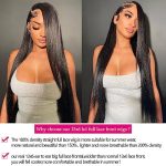 28 Inch 13x6 Full Lace Front Human Hair Wig - 12A Grade Brazilian Virgin Hair for Black Women