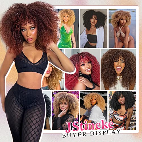 Ombre Brown Curly Wig - Fashionable Synthetic Hair for Stunning Styles