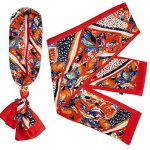 3Pcs Satin Edge Laying Scarf: Versatile Silk Headband for Hair Wrapping, Yoga, Sport