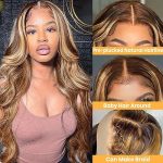 20-Inch Honey Blonde Ombre Lace Front Wig - Unleash Confidence in Every Strand!