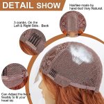 Long Orange Wigs: 26-Inch Ginger Orange Wavy Wig - Heat Resistant and Stylish for Daily Party Use