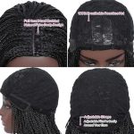 Knotless Braided Wigs for Black Women - Realistic Luxury Glueless Braids with Lace Parting