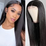 4x4 Lace Closure Straight Human Hair Wigs - Natural Beauty