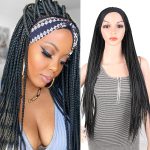 Effortless Elegance with Afro Box Braided Wigs for Black