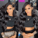 HD Transparent Lace Front Human Hair Wigs - Perfect for Effortless Elegance