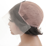 Pixie Cut Straight 13x4 HD Transparent Lace Front Wig