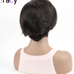 Pixie Cut Straight 13x4 HD Transparent Lace Front Wig